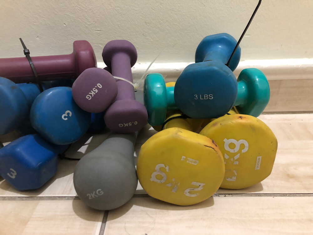 Dumb-bell  16 pices - 4