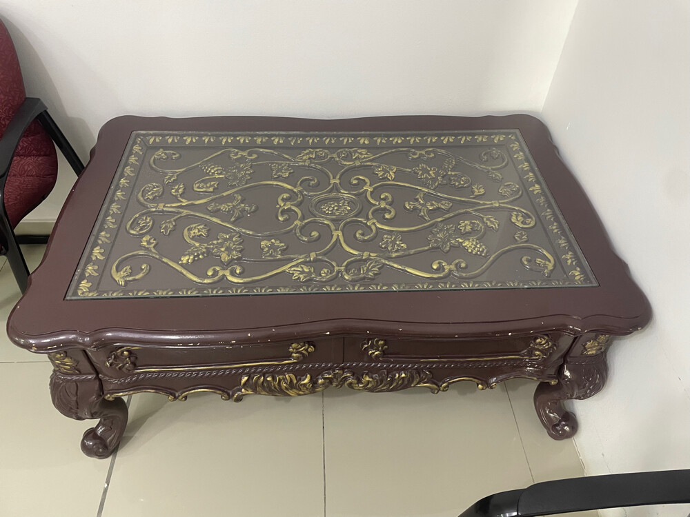 طاولة زجاجية - 1