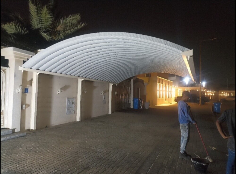 Fabric clothes Shades car parking - 15