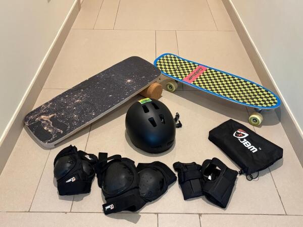 SKATEBOARD & BALANCE TRAINING SET - 1