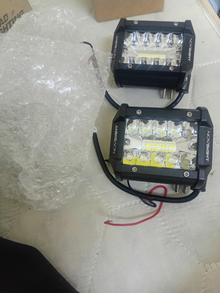 Pair of LED Off-Road Light Bar - Su - 1