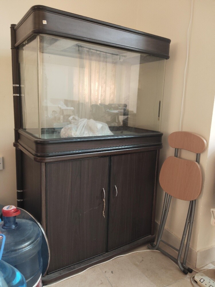 Large Fish Aquarium with Bottom Cab - 4