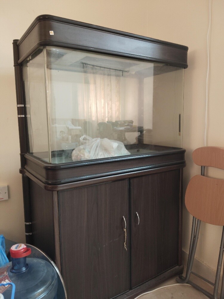 Large Fish Aquarium with Bottom Cab - 2