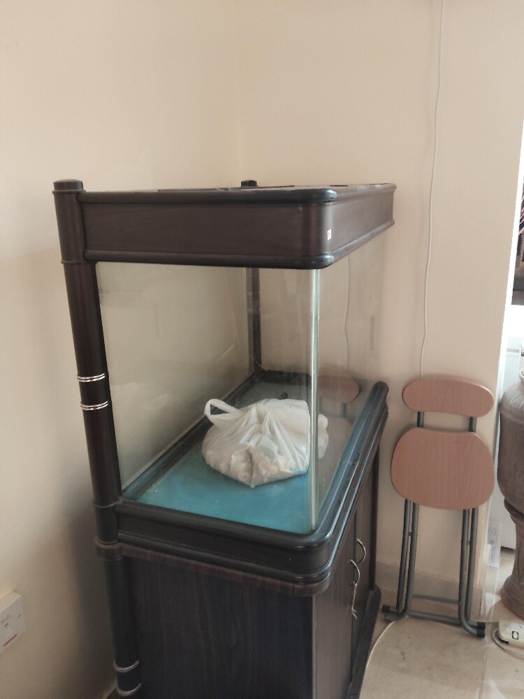 Large Fish Aquarium with Bottom Cab - 3