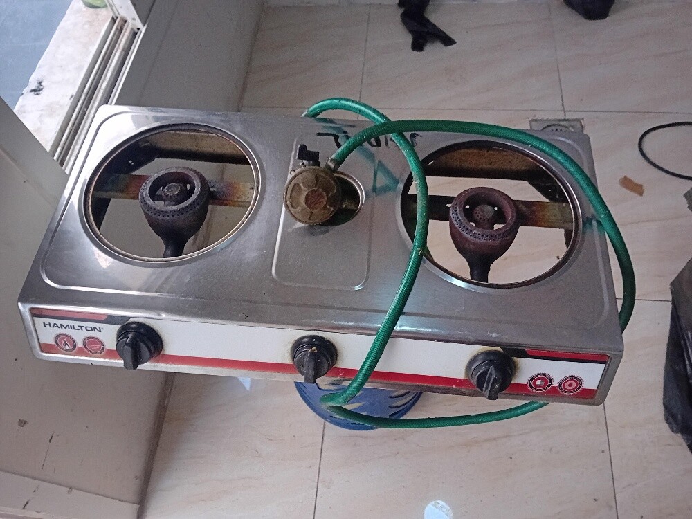 gas plate with gas cylinder - 3