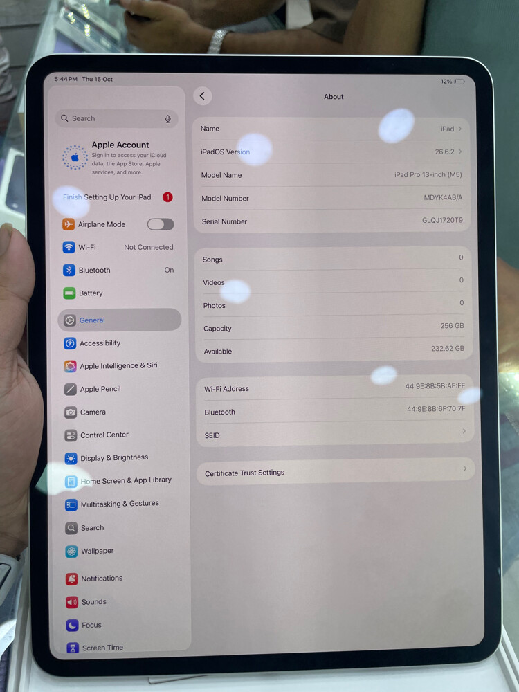 iPad Pro 13 M5 1month use only - 6