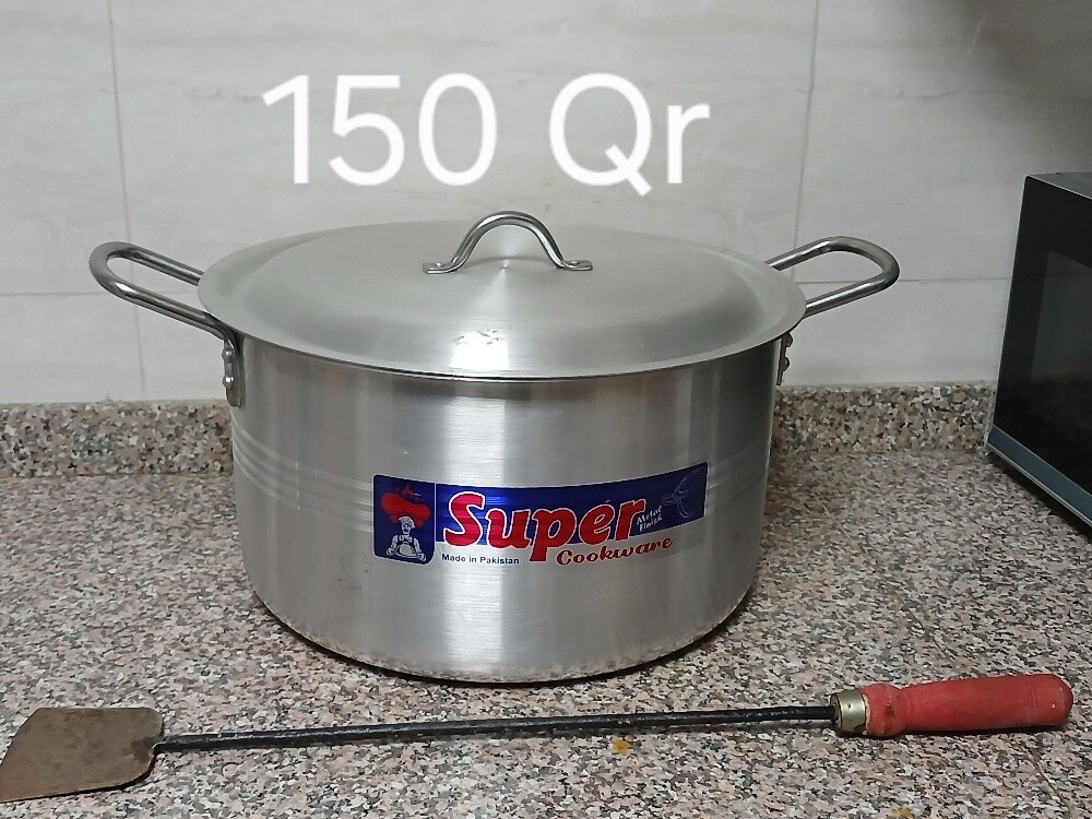 Dinner set + Large Cooking pot - 6