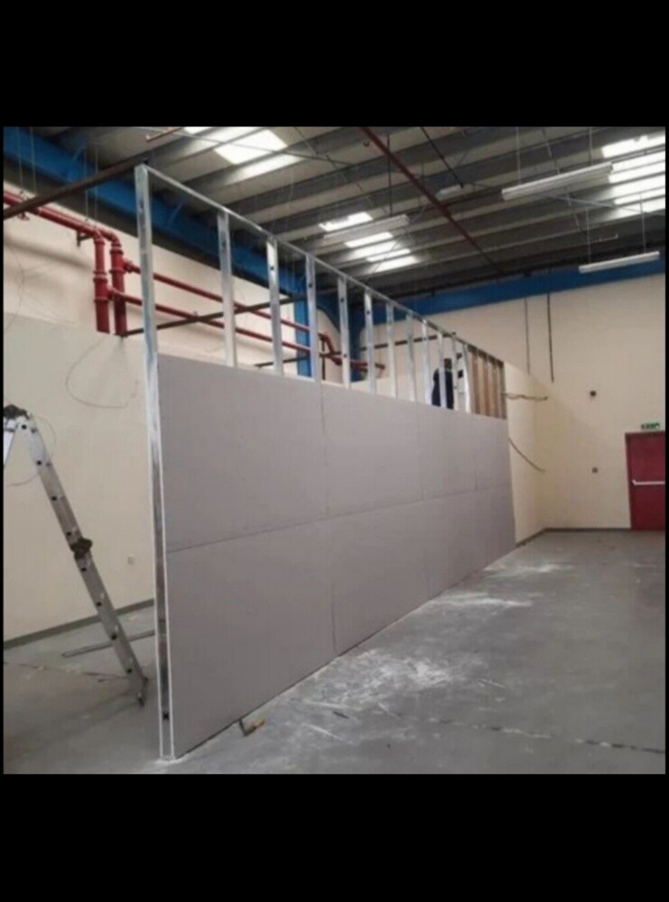 Gypstion partition work - 3