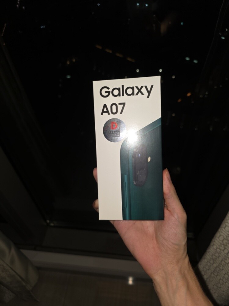 samsung A07 never used - 1