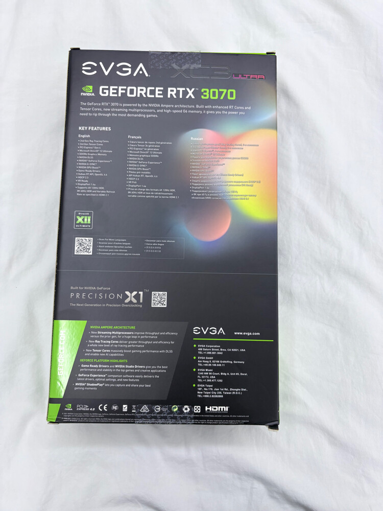 EVGA RTX 3070 - 2
