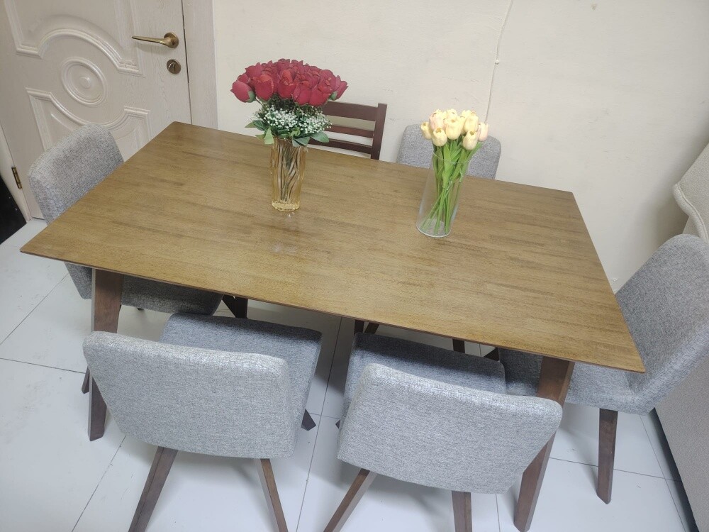 dining table with 6 chair for sell - 2