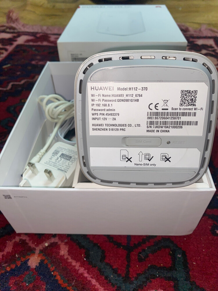 Huawei 5G CPE Pro (Model H112-370), - 5