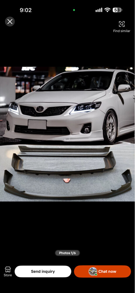Corolla body kit 2007-2013 for sale - 6