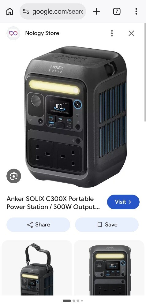 brand new Anker Solix C300 X - 1
