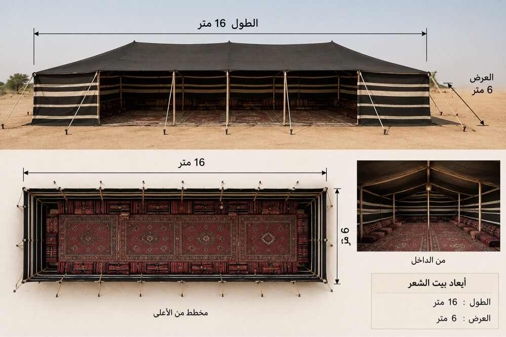 للبيع بيت شعر - 1