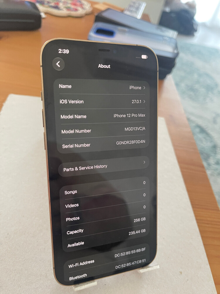 perfect iPhone 12promax 256GB - 2