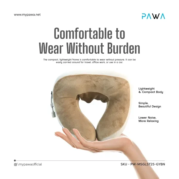 Pawa AeroKned Neck Pillow Massager - 2