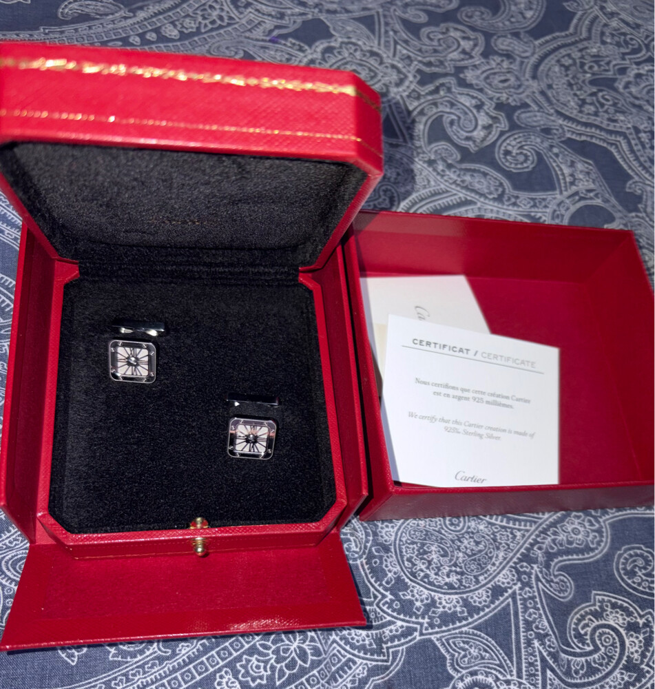 Cartier Pen and Cufflinks Brandnew - 4