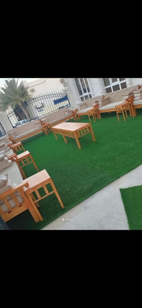 كراسي خارجية خشب توصيل فوري - 11