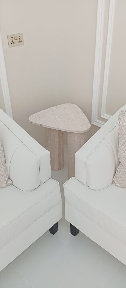 Marble and wood tables - 15