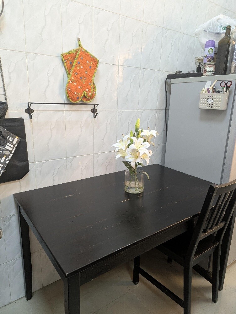 IKEA Dining Table + Chairs (4) - 2