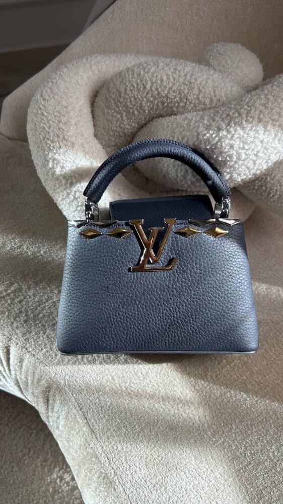 Louis Vuitton Capucines Mini Navy - 1