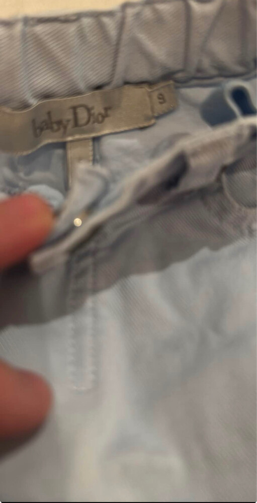 3 pairs Dior Original Jeans 9 month - 4