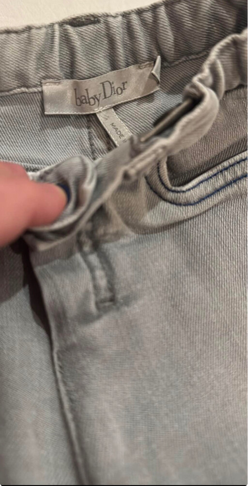 3 pairs Dior Original Jeans 9 month - 7