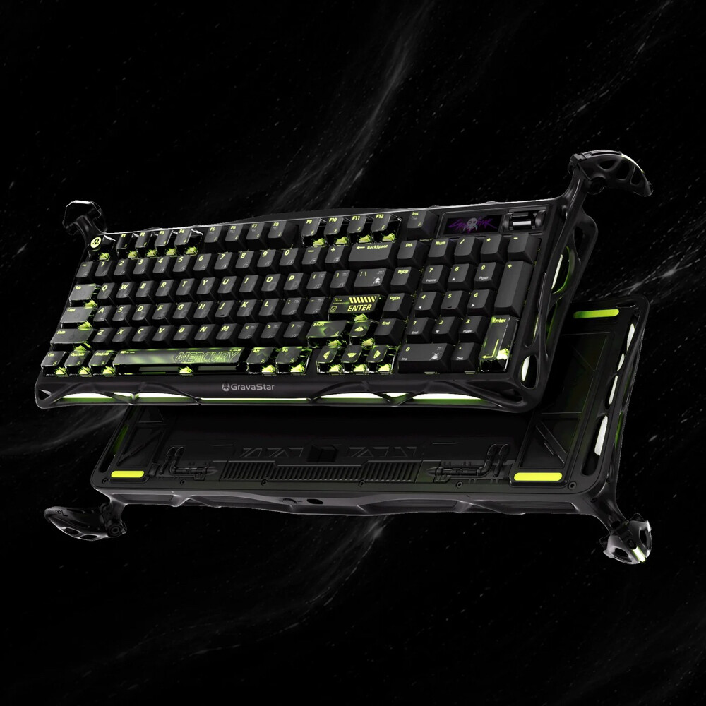 keyboard gravastar mercury k98 pro - 4