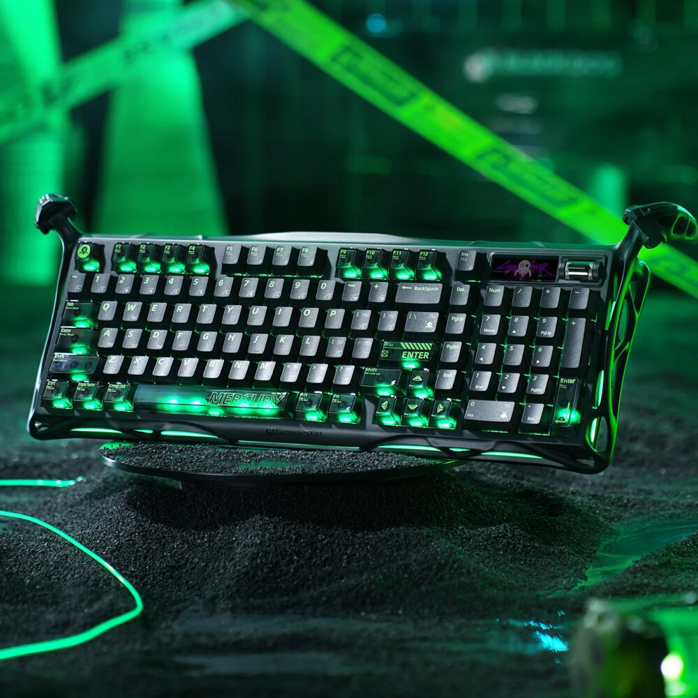 keyboard gravastar mercury k98 pro - 5
