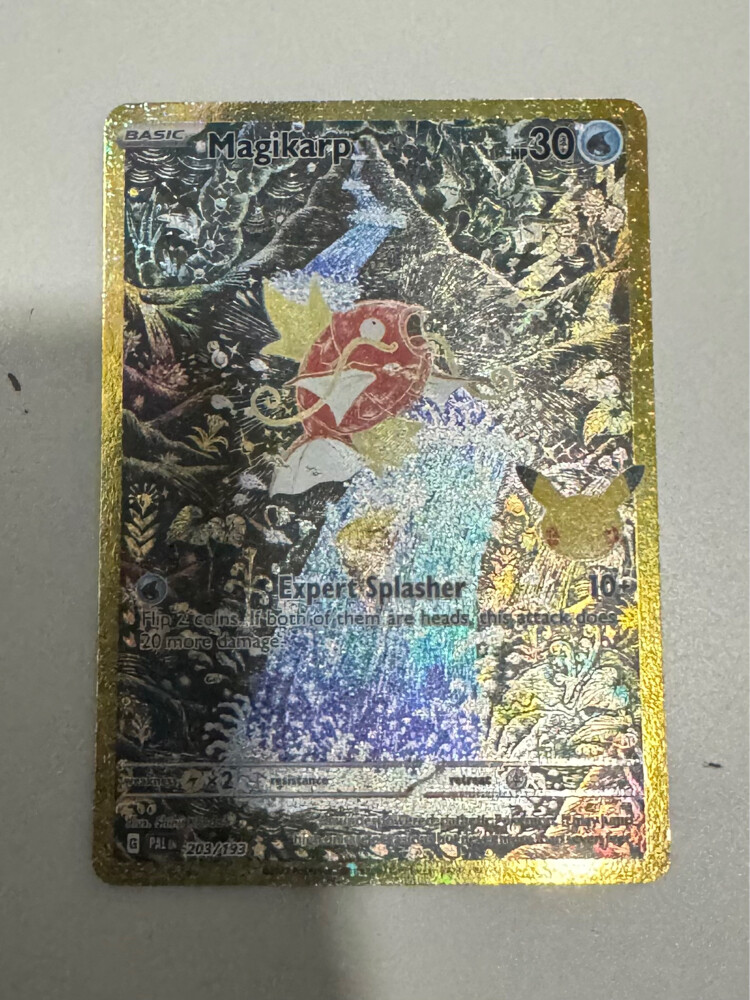 rare Pokemon card & sleeve - 1