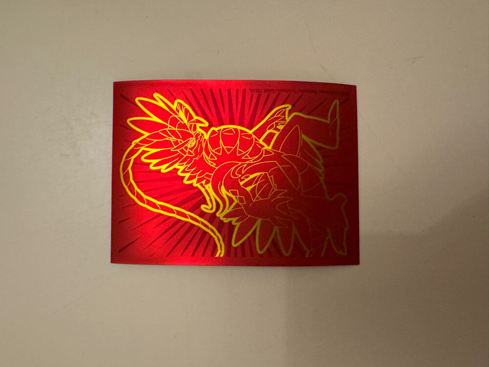 rare Pokemon card & sleeve - 3