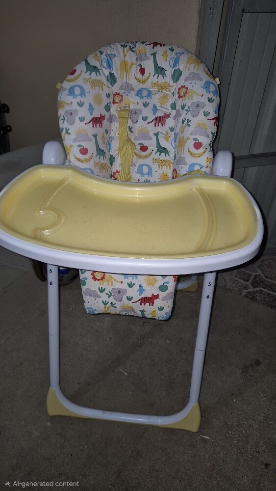 Baby food chair table - 1