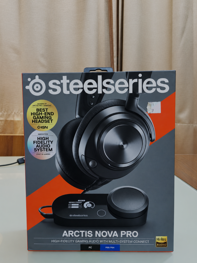 SteelSeries artic nova pro like new - 2
