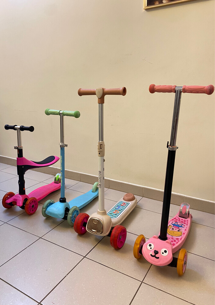 kids scooters lightening wheels - 1