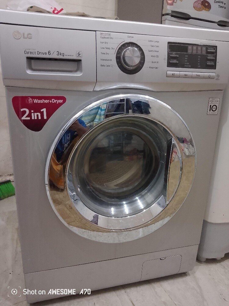 Lg 6/3 kg washing machine - 1