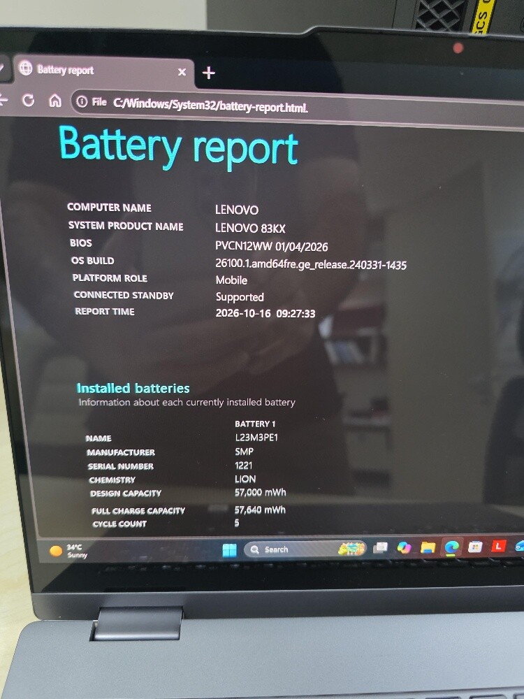 Lenovo i7-13thGen 16GB 1TB 14" OLED - 12