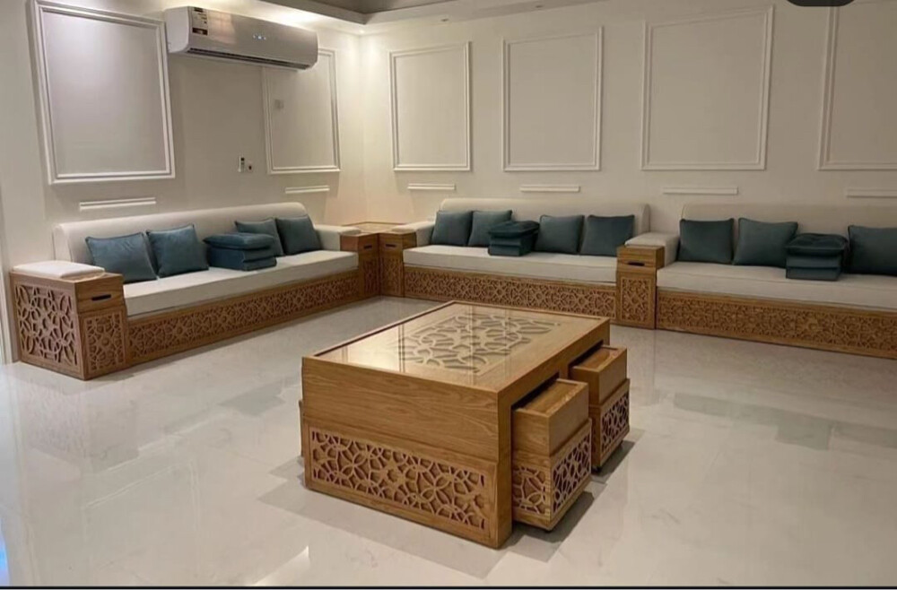 تفصيل وتنجيد كنب وستائر  - 21