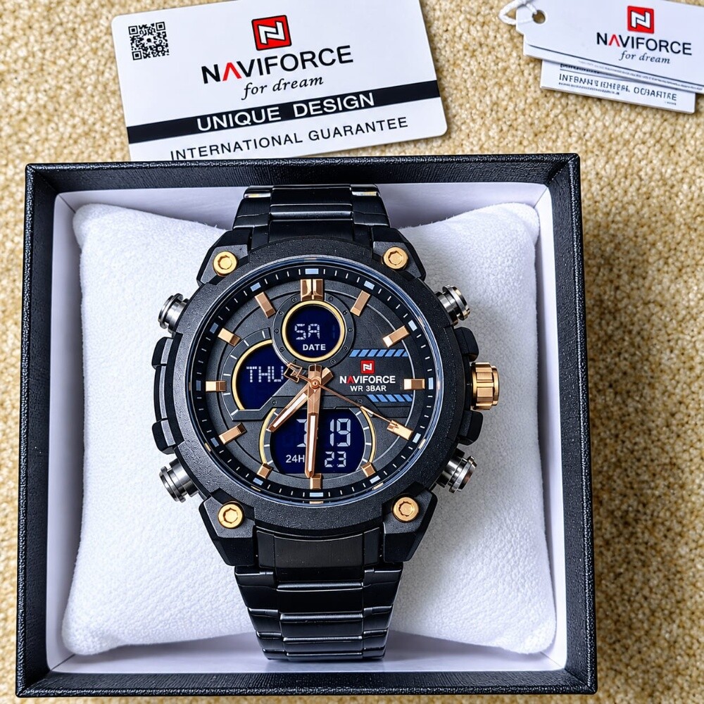 Naviforce Men's Stylish Watch - 3