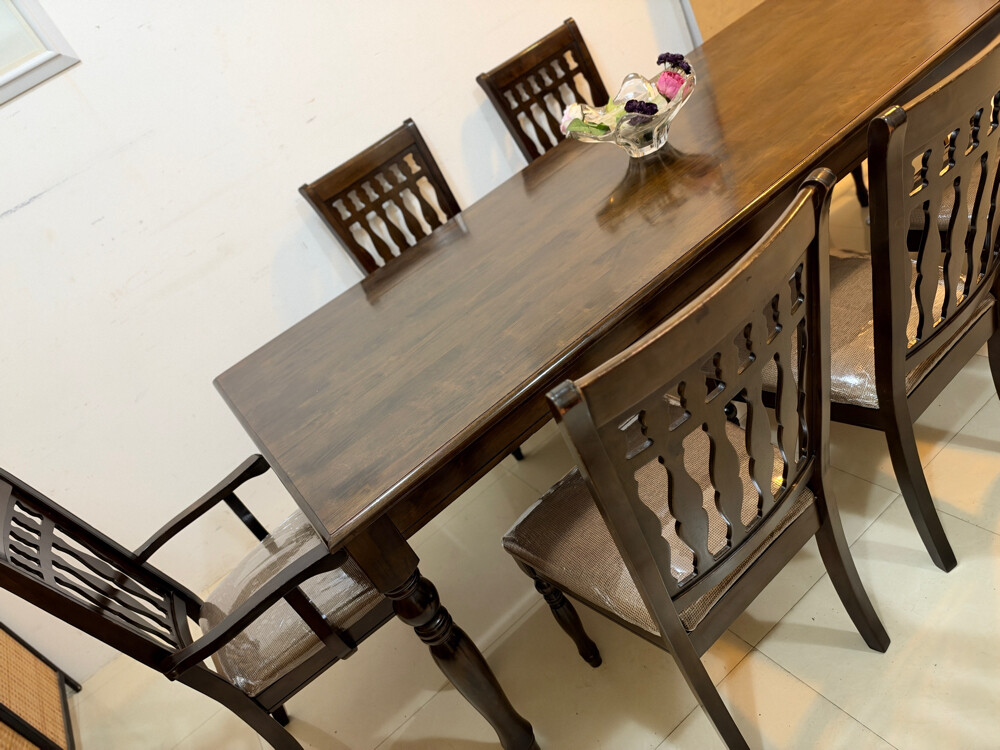 Dining Table Set with 7 chair - 3