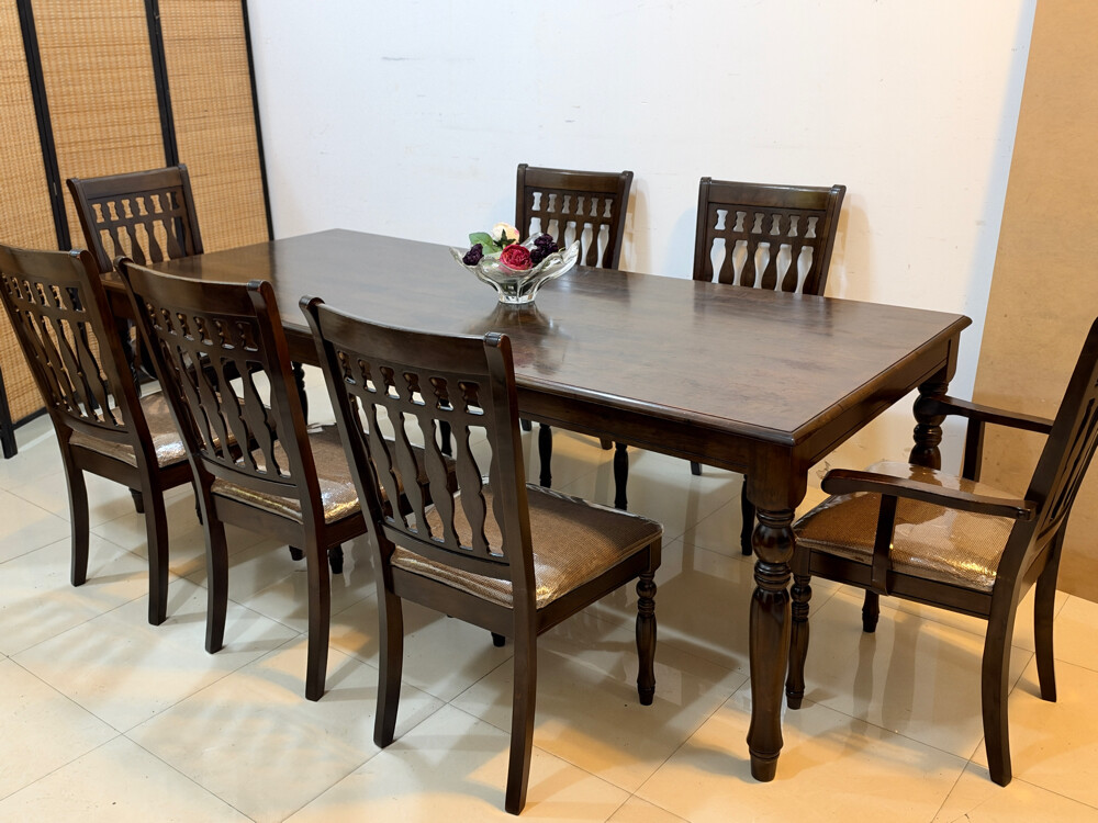 Dining Table Set with 7 chair - 1