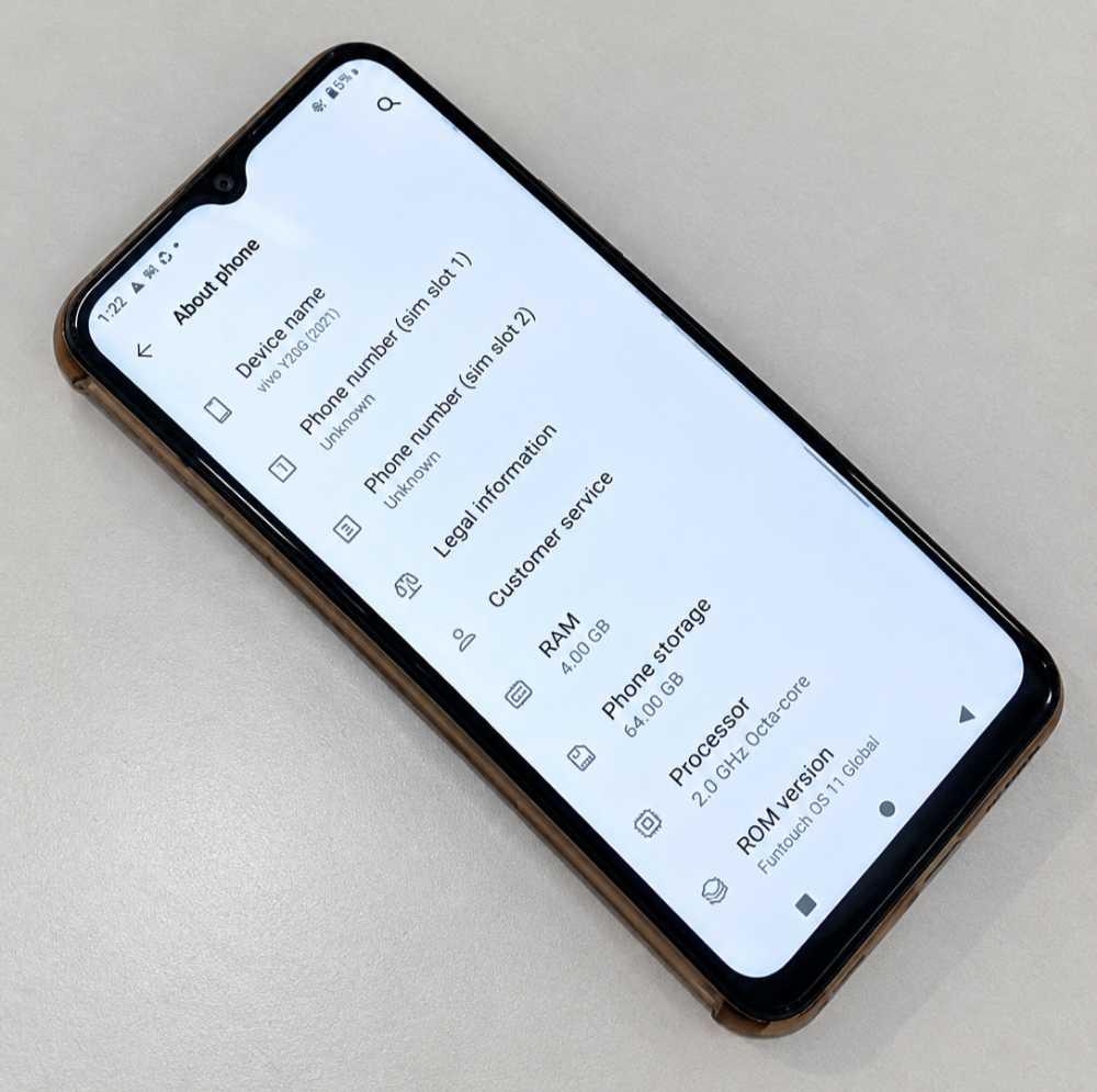Urgent Sale Vivo Y20 2021–[Price -3 - 2