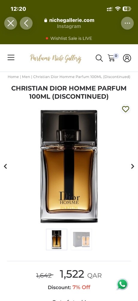 Dior Homme Parfum (2019 batch) - 4