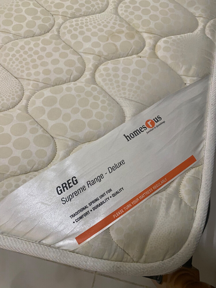 single bed with 2 mattresses - 6