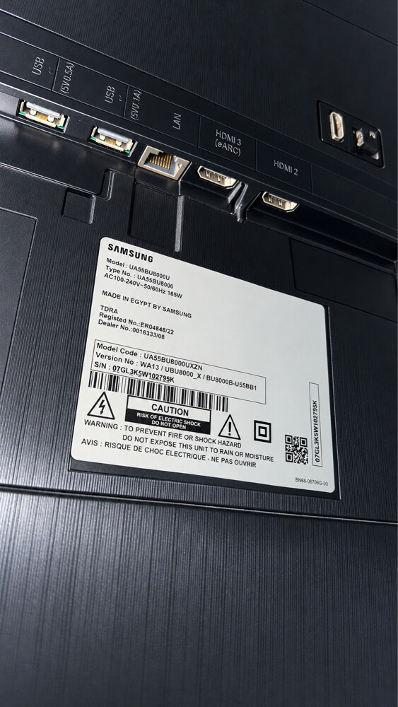 Samsung 55” 4K UHD Smart TV – - 2