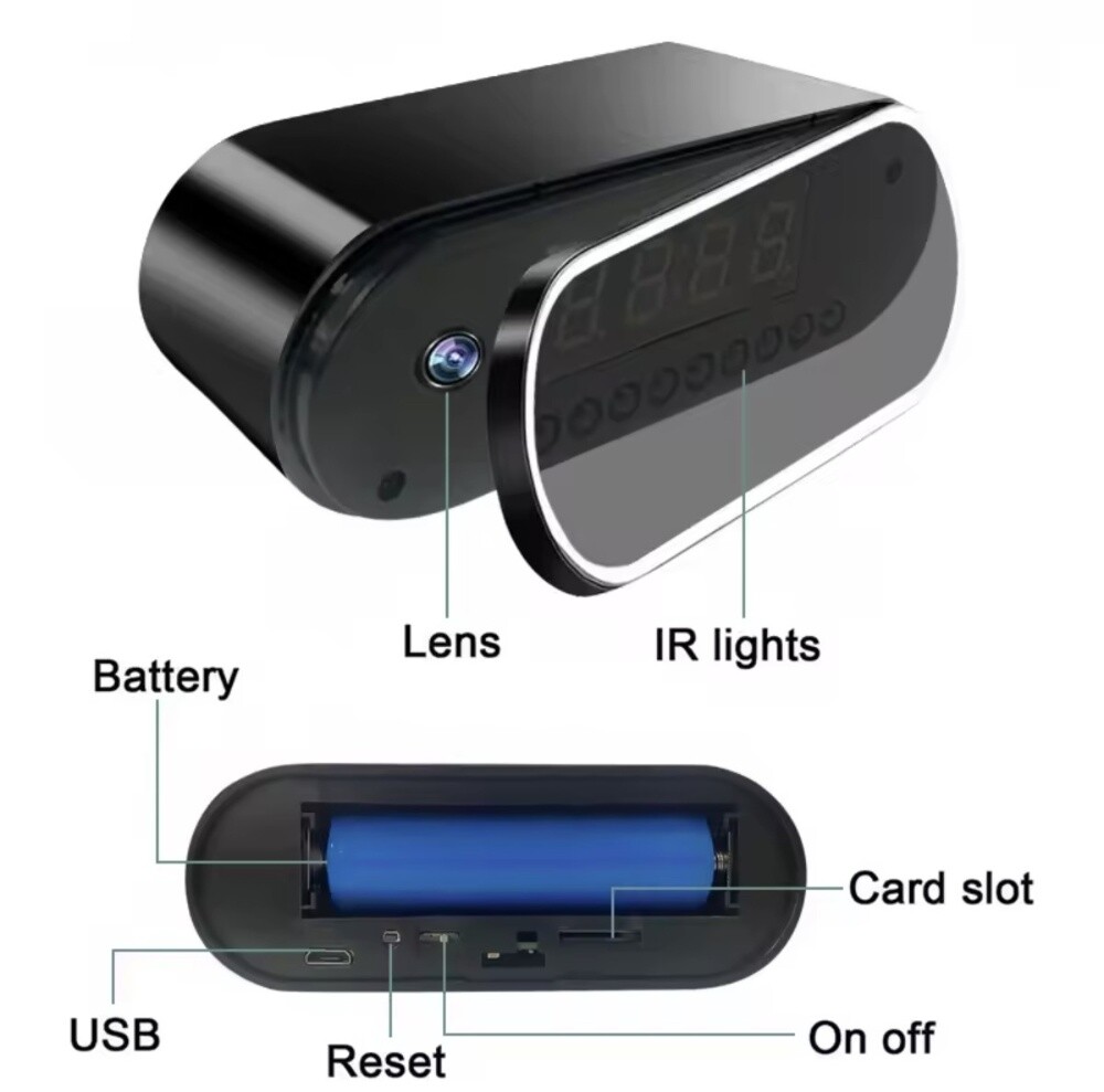 Clock Wifi Camera - 2