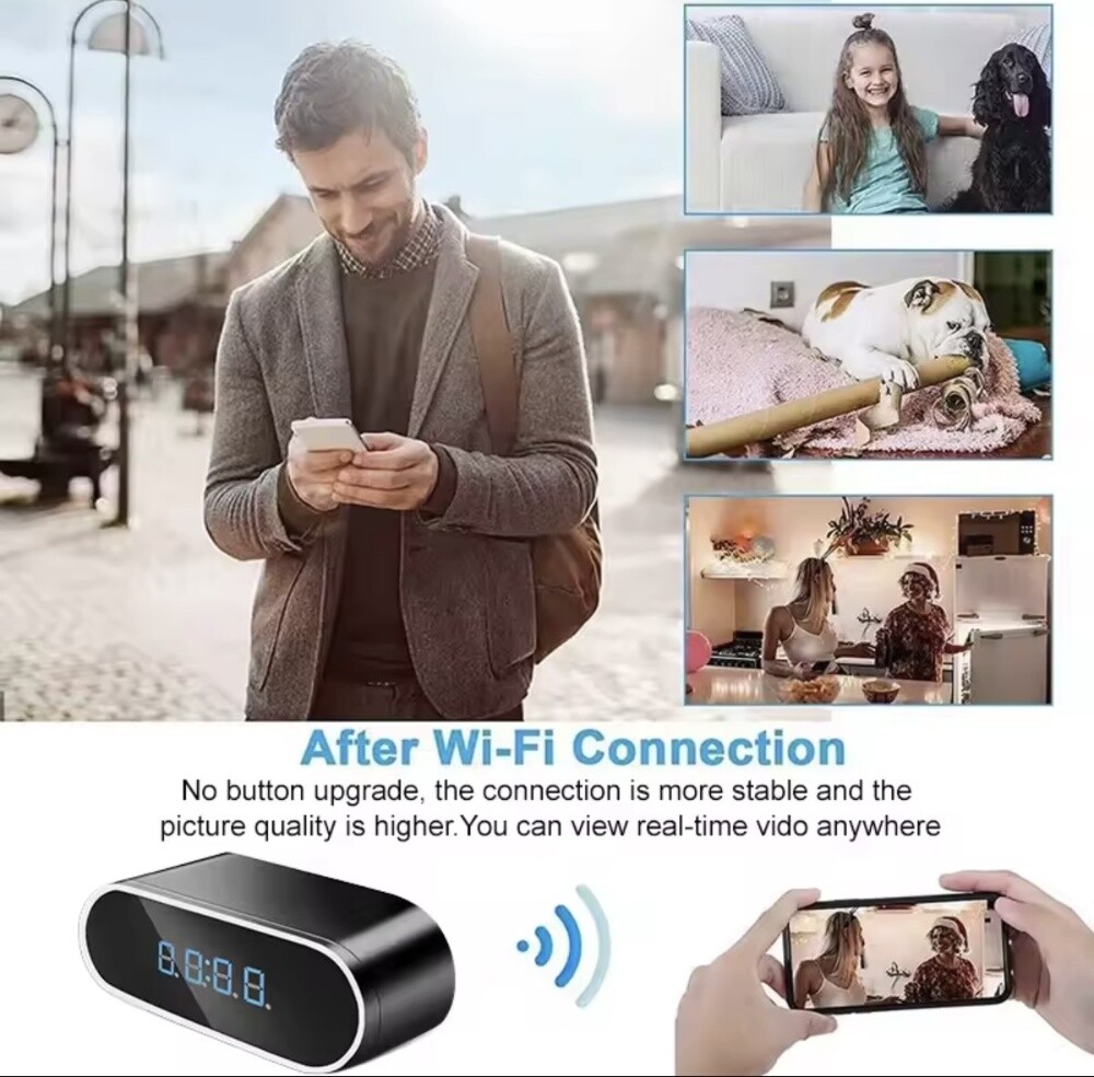 Clock Wifi Camera - 4