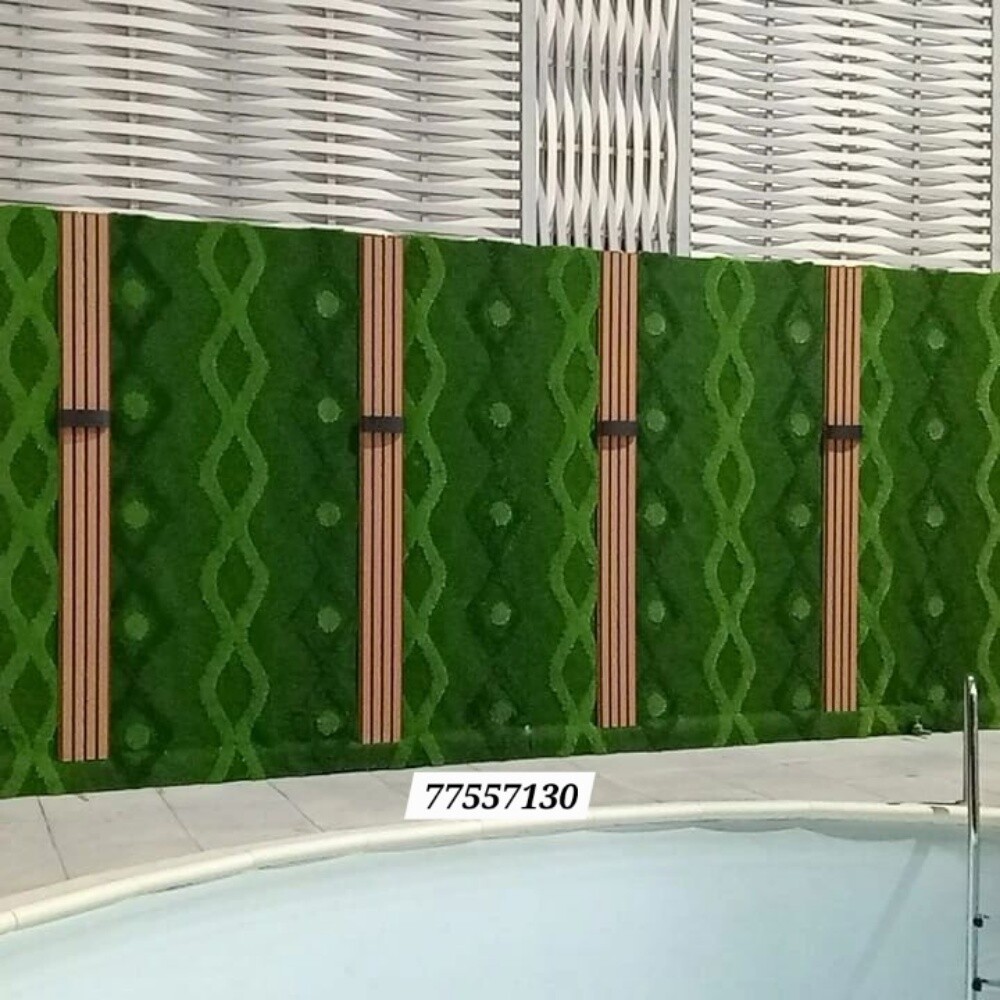 تصميم وديكور العشب الصناعي - 1