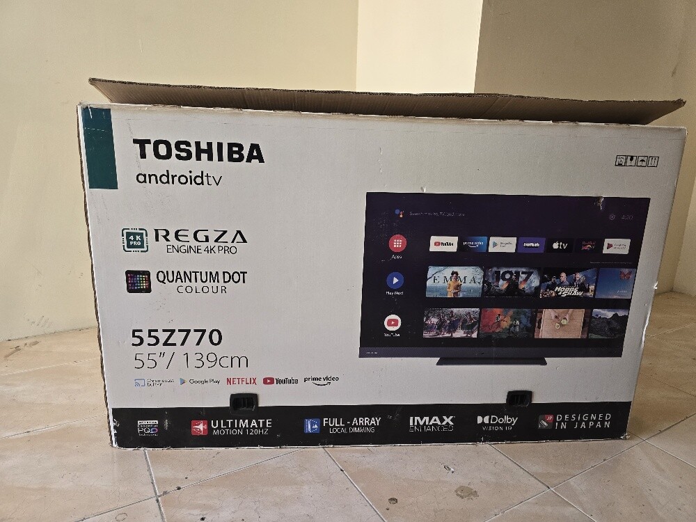 55 in Android TV  Empty box for sal - 2