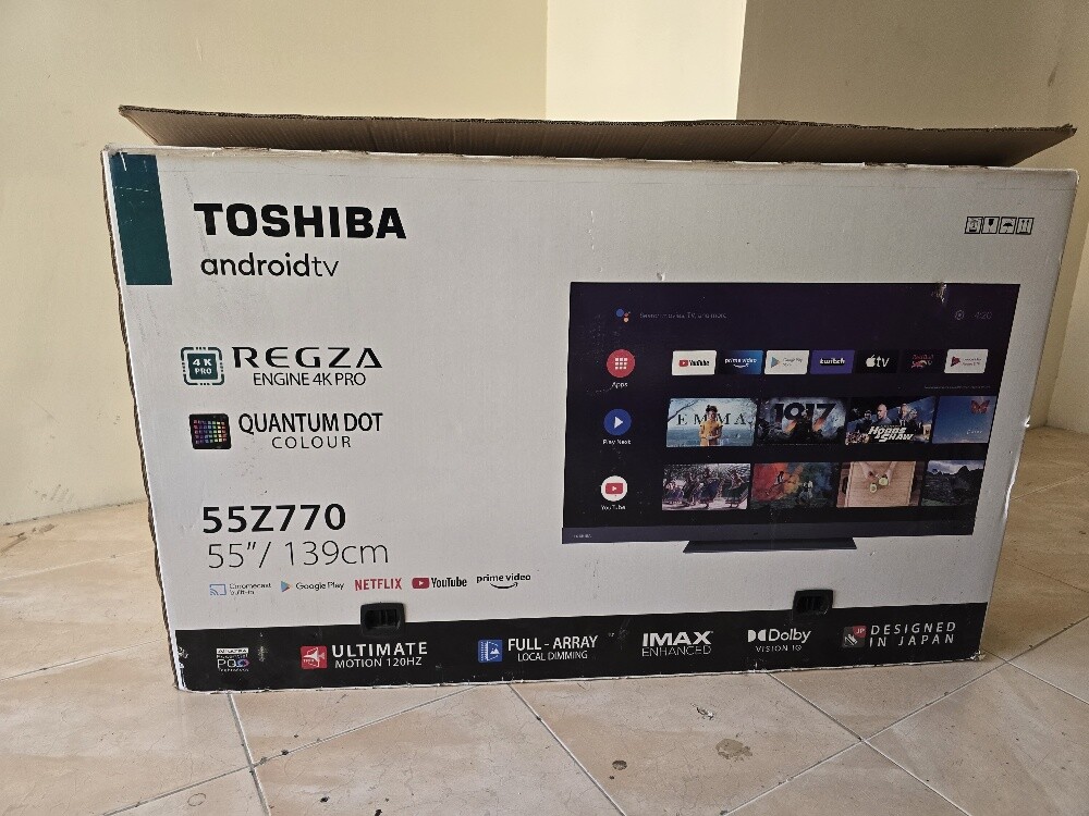 55 in Android TV  Empty box for sal - 3